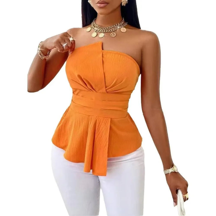 Bettina Peplum Bandeau Top