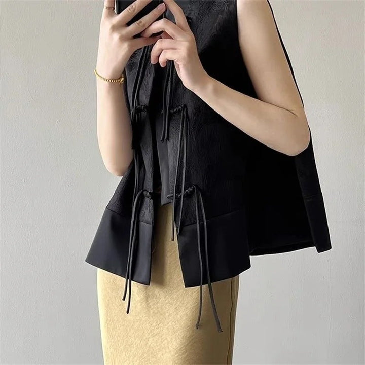 Dynasty Frog-Button Vest