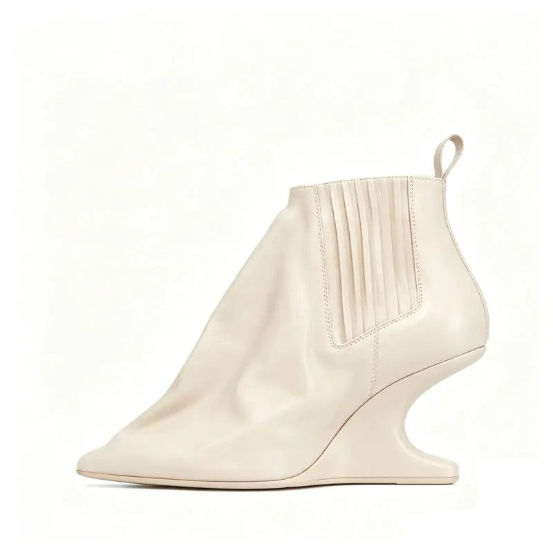 Cavalcade Sculpted Wedge Boots