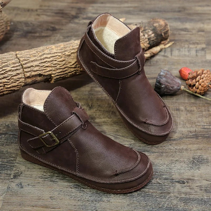 Fiorenza Buckle Ankle Boots