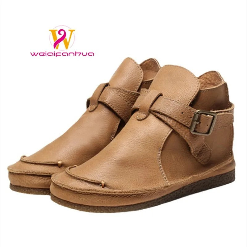 Fiorenza Buckle Ankle Boots