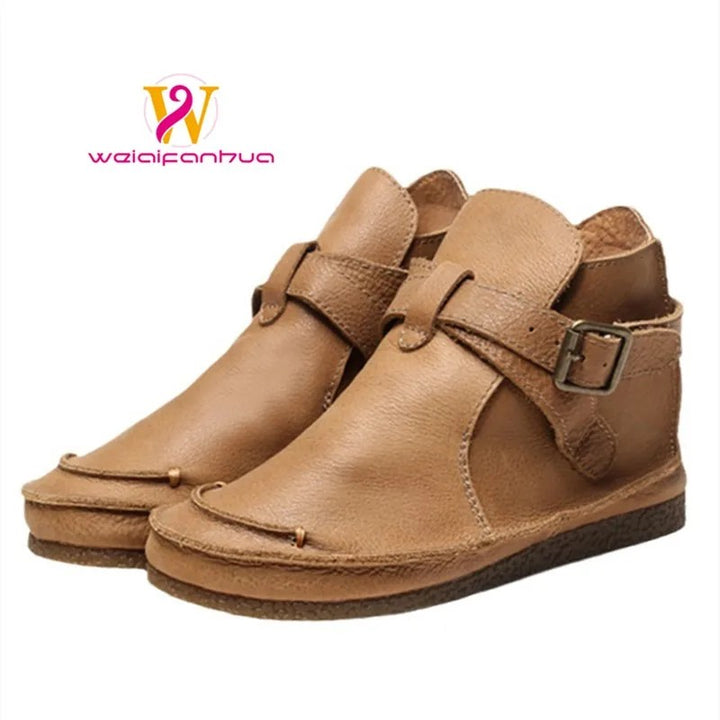 Fiorenza Buckle Ankle Boots