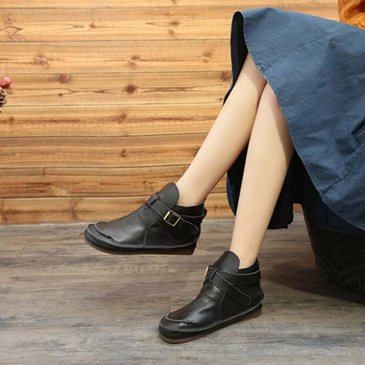 Fiorenza Buckle Ankle Boots