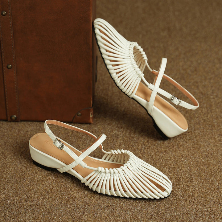 Vestala Caged Flats