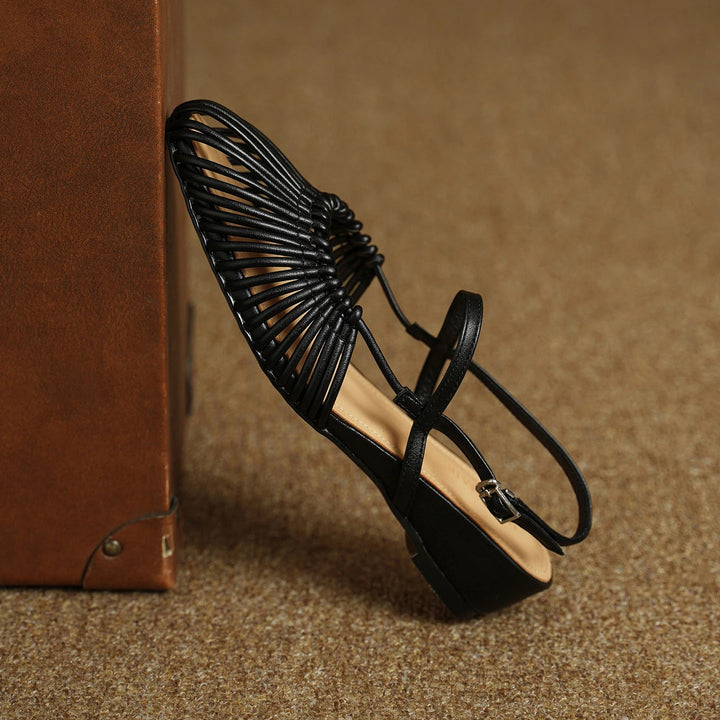 Vestala Caged Flats