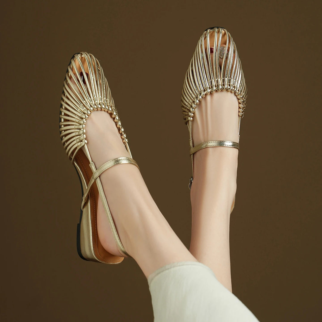 Vestala Caged Flats