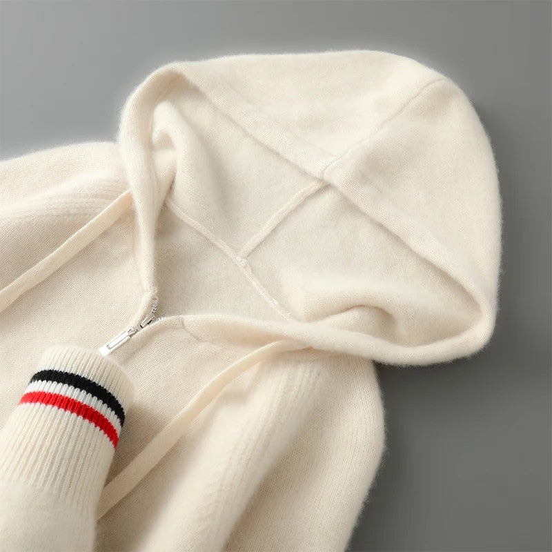 Ashbury Hooded Wool Cardigan