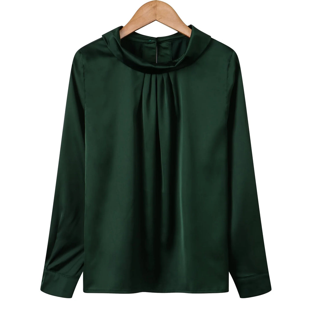 Vienna Cowl-Neck Blouse