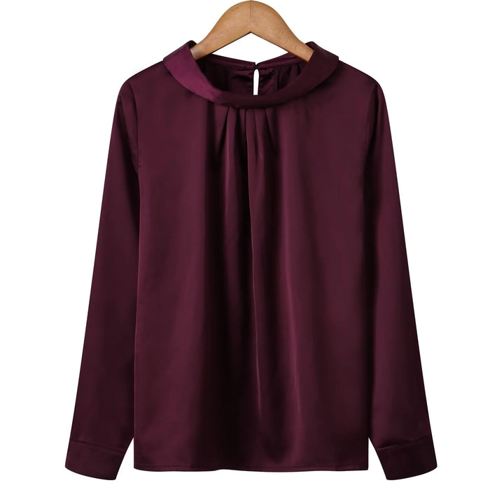 Vienna Cowl-Neck Blouse