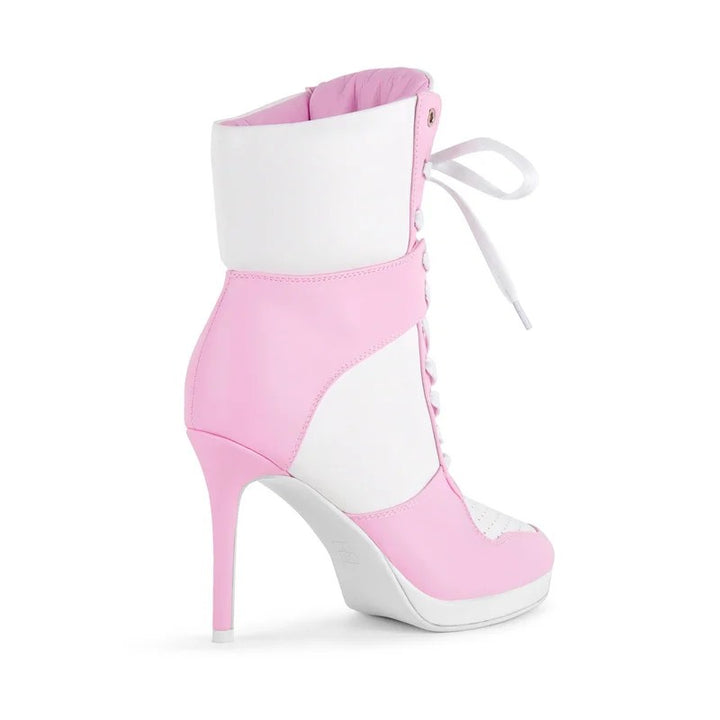 Ringside Lace-Up Stiletto Boots