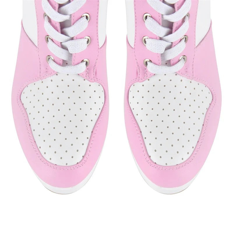 Ringside Lace-Up Stiletto Boots