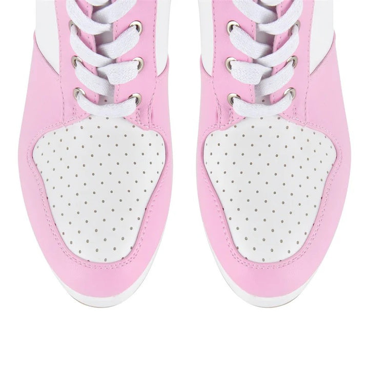 Ringside Lace-Up Stiletto Boots