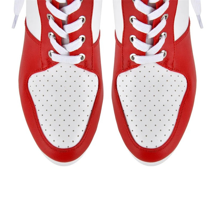 Ringside Lace-Up Stiletto Boots