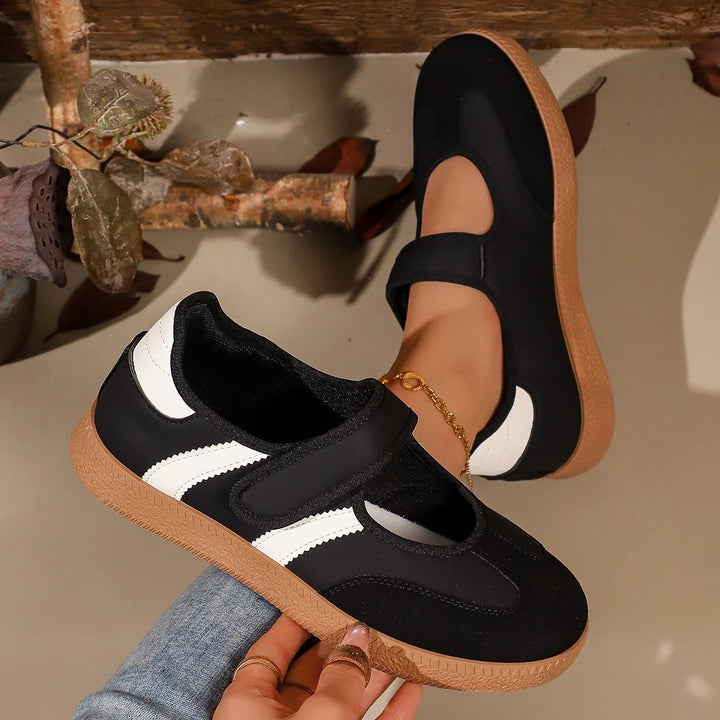 Velcro Varsity Mary Janes