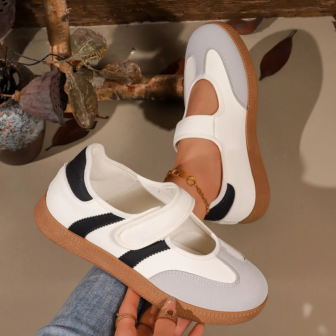 Velcro Varsity Mary Janes
