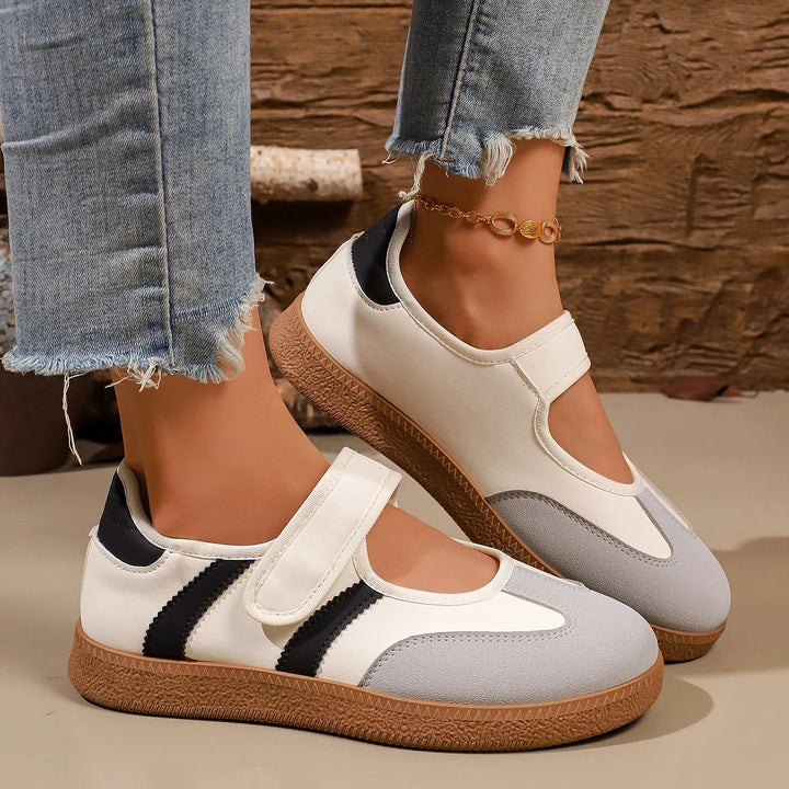 Velcro Varsity Mary Janes