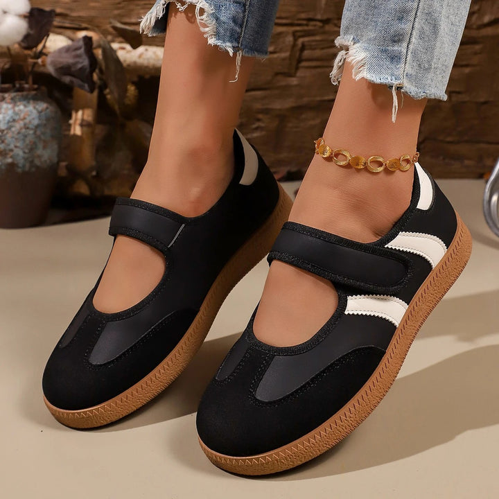 Velcro Varsity Mary Janes
