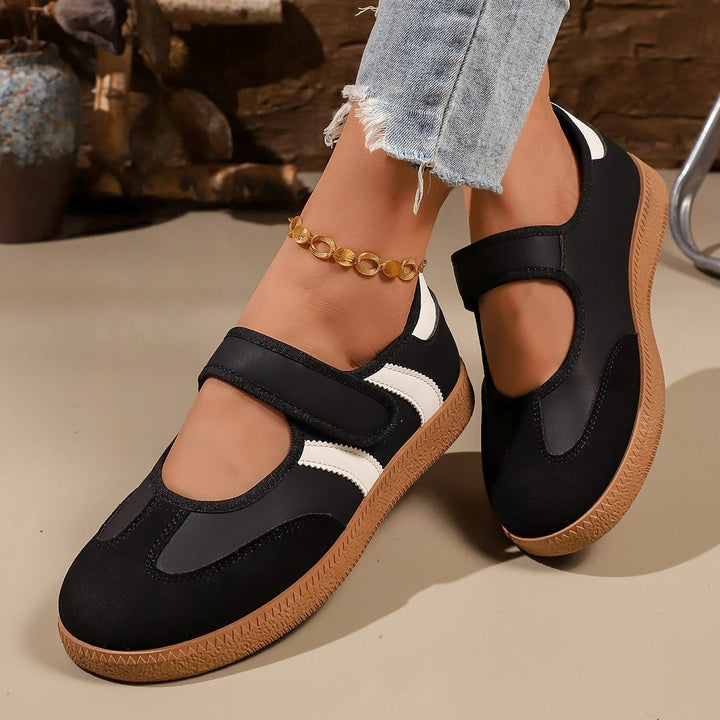 Velcro Varsity Mary Janes