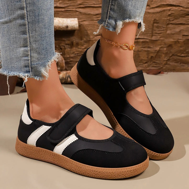 Velcro Varsity Mary Janes
