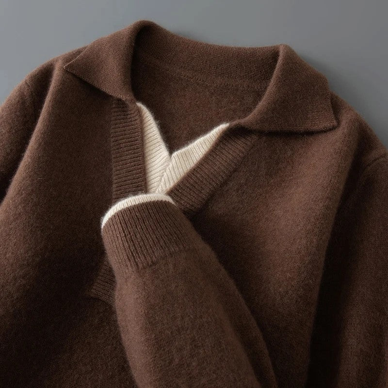 Ashford Layered Wool Sweater