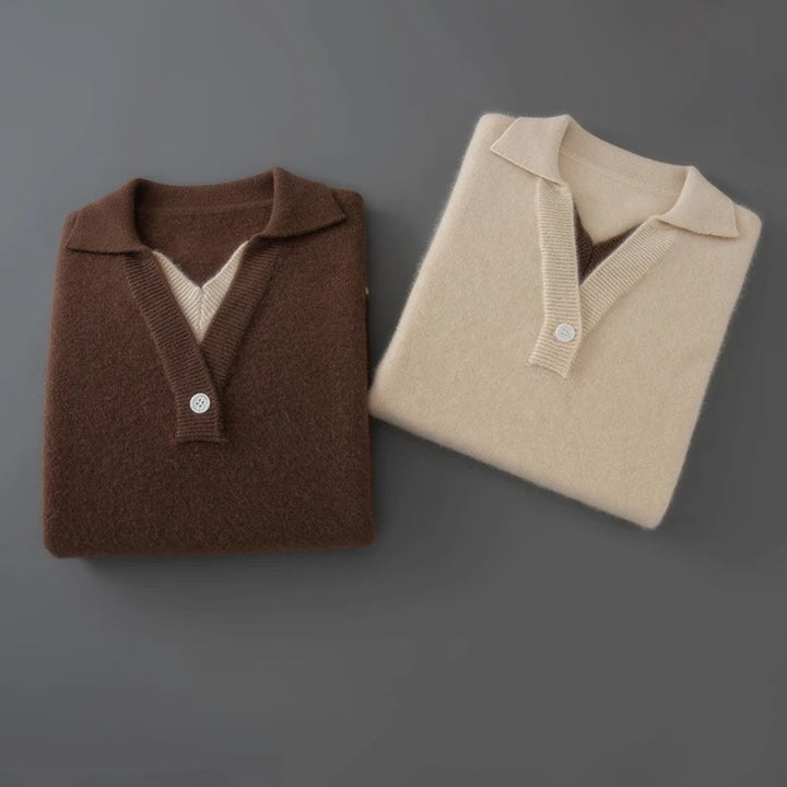 Ashford Layered Wool Sweater