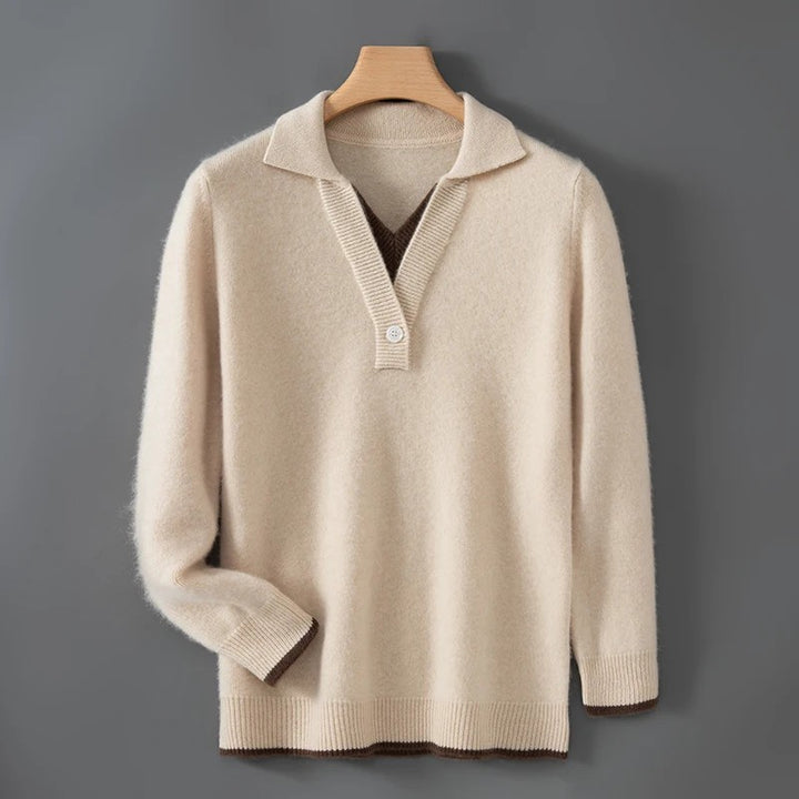 Ashford Layered Wool Sweater