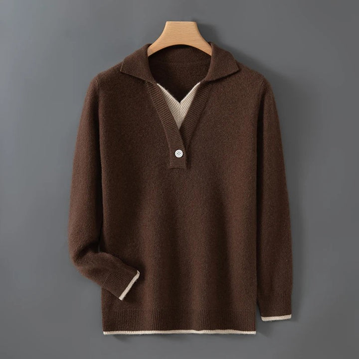 Ashford Layered Wool Sweater