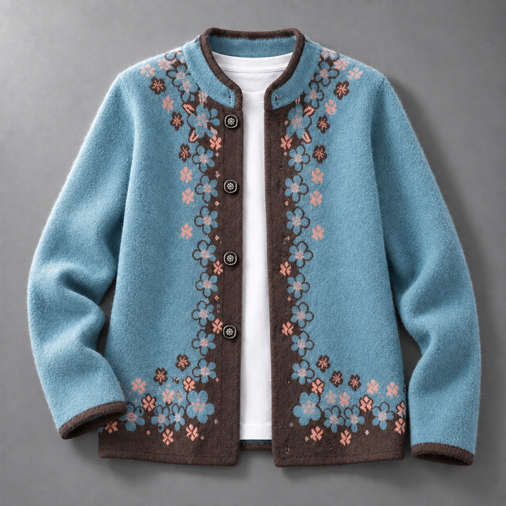 Josephine Jacquard Cardigan