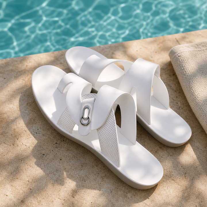 Portofino Slip-On Sandals — 06_lifestyle_poolside_still