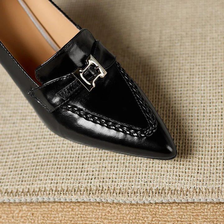 Contessa Buckle Loafer Pumps