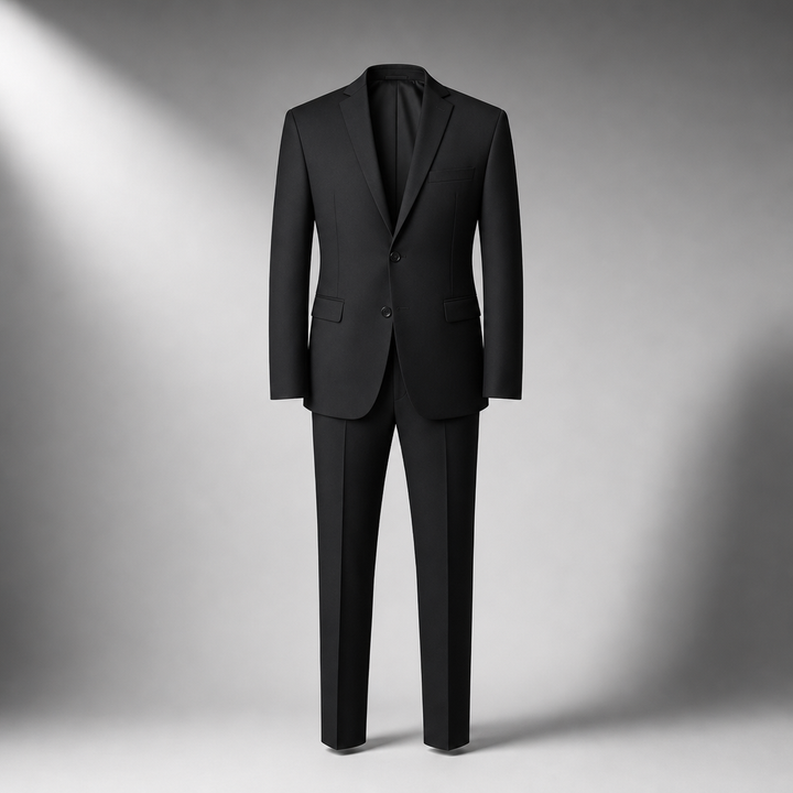 Halston Slim-Fit Suit — 01_clean_hero_studio