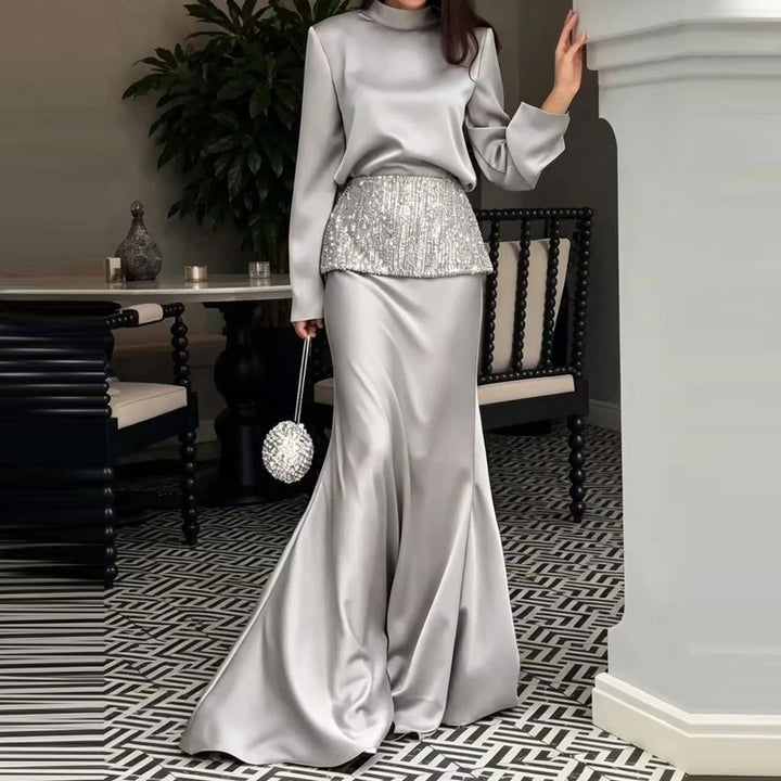Ballroom Sequin Satin Set