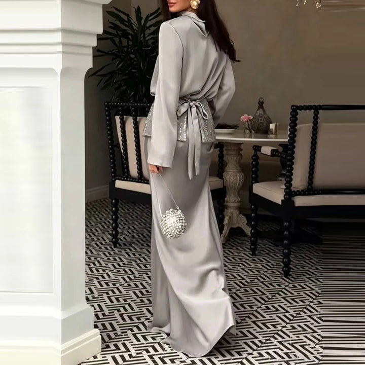 Ballroom Sequin Satin Set