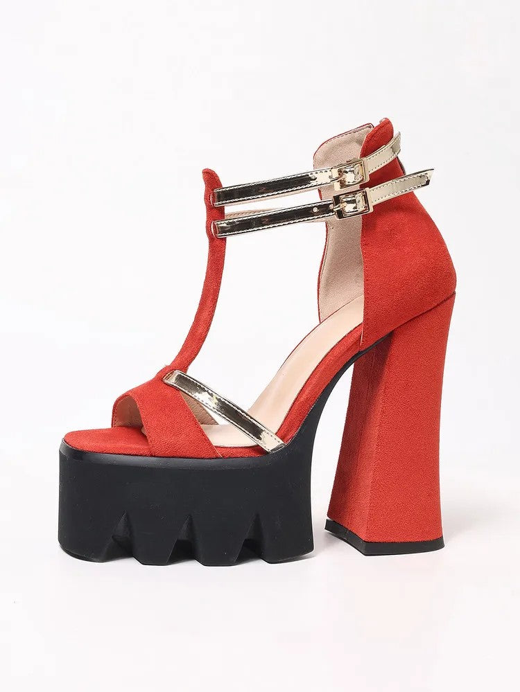 Aurelia T-Strap Platforms