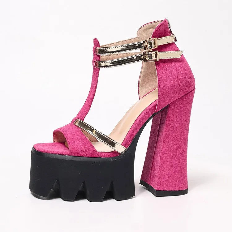 Aurelia T-Strap Platforms