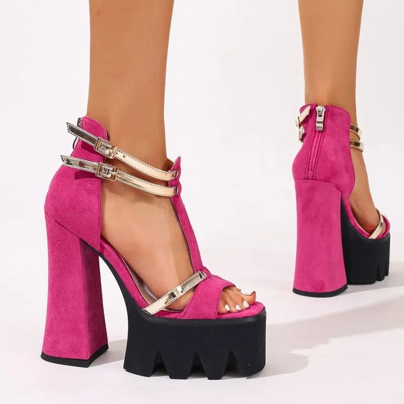 Aurelia T-Strap Platforms