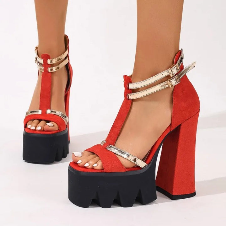 Aurelia T-Strap Platforms