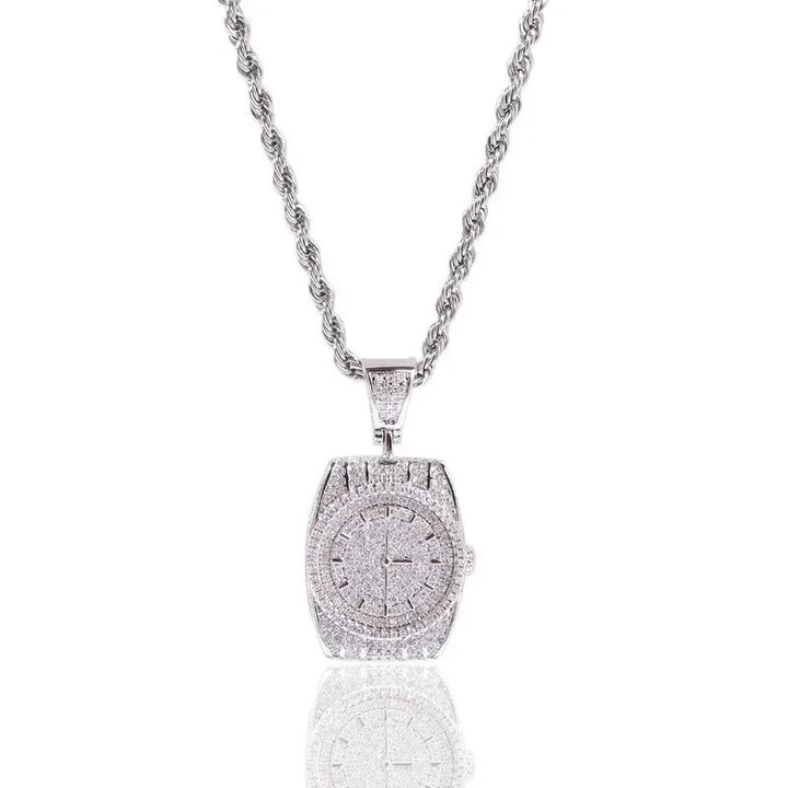 Carat Watch Pendant Necklace