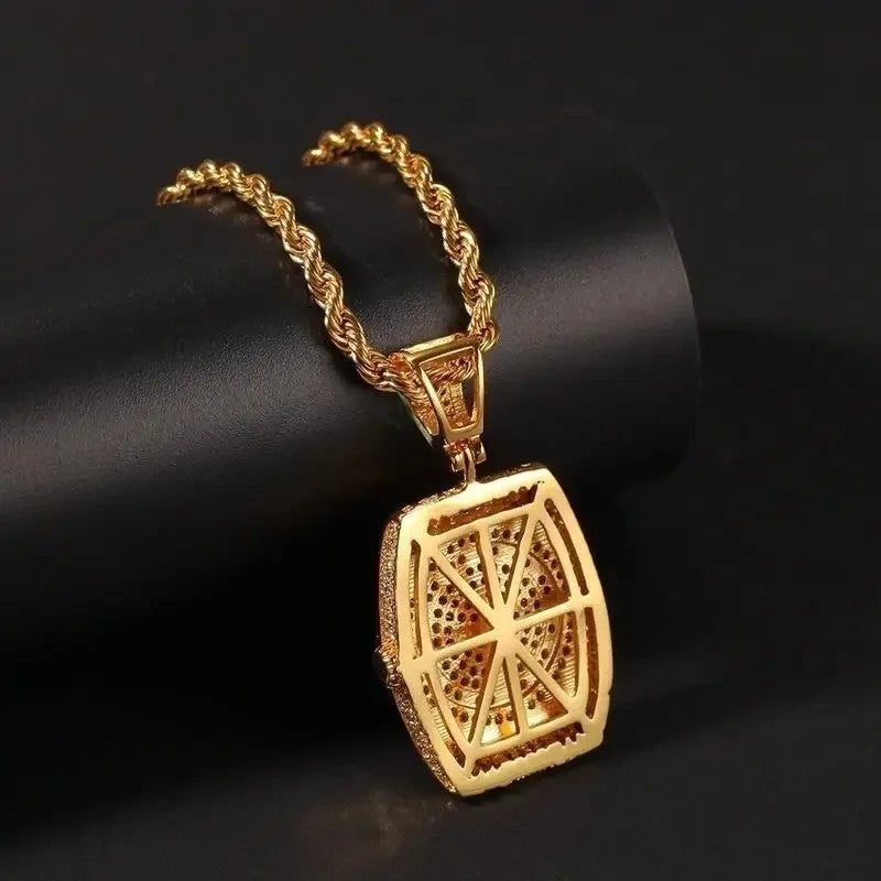 Carat Watch Pendant Necklace