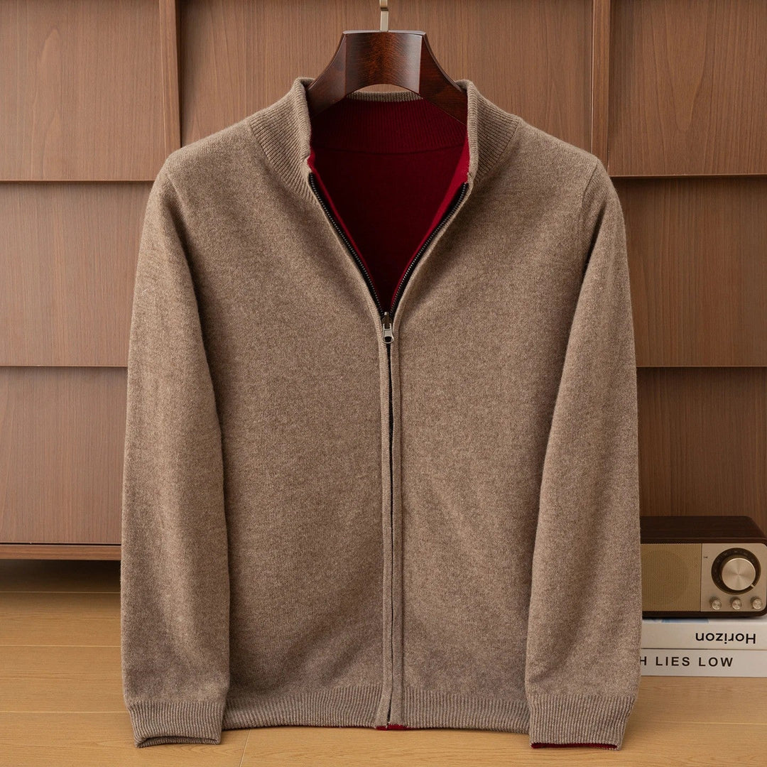 Ashford Reversible Wool Cardigan
