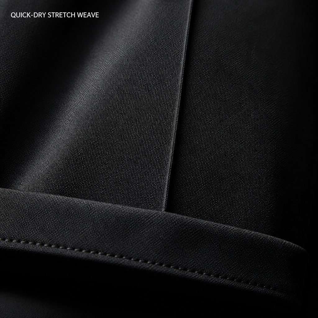 Coastline Stretch Bermuda Shorts — 02_fabric_macro_detail