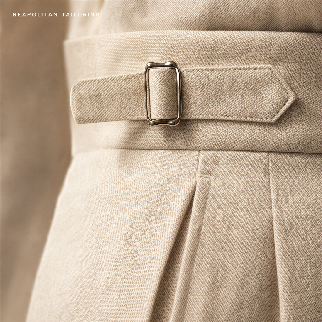 Napoli Buckle Trousers — 02_side_buckle_macro