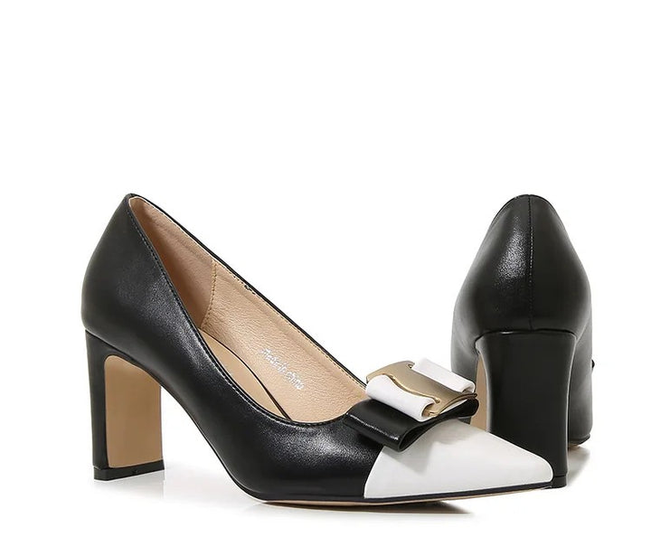 Bardot Bow Pumps