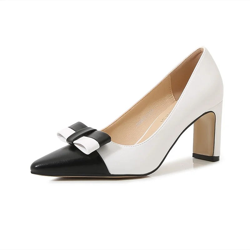 Bardot Bow Pumps