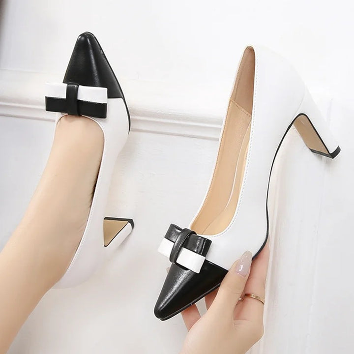 Bardot Bow Pumps