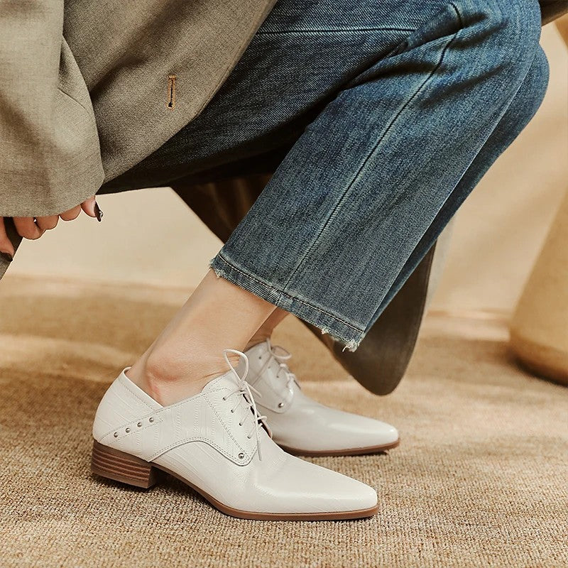 Doriano Lace-Up Derby Pumps