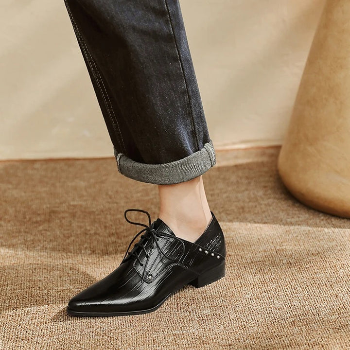 Doriano Lace-Up Derby Pumps