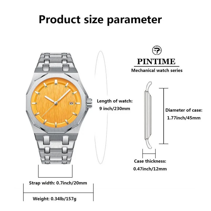 Octavia Brushed Steel Watch
