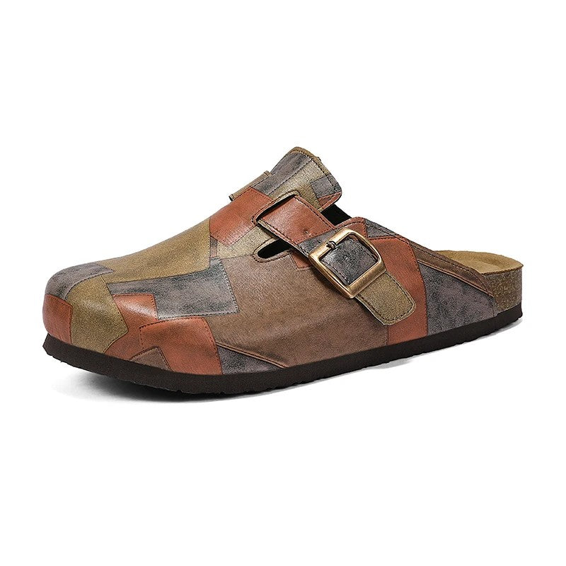 Cartographer Patchwork Clogs