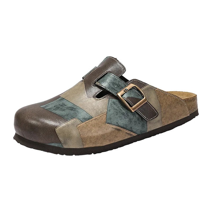 Cartographer Patchwork Clogs
